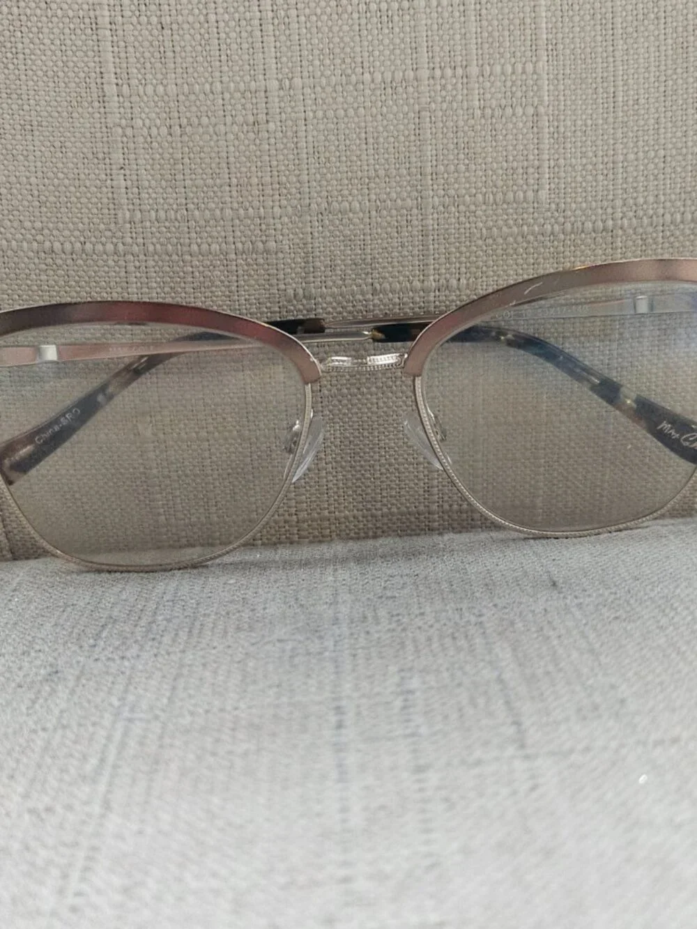Max Cole Women Eyeglasses/Sunglasses Brown/gold Tone 53[]17 135 Frame